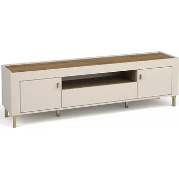 Televizní stolek Televizní stolek AUROVA - kašmír / dub whiskey