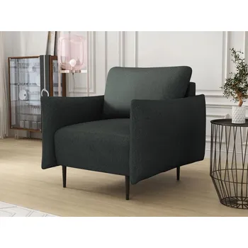 Křeslo Moderní křeslo GROVE - tmavé šedé