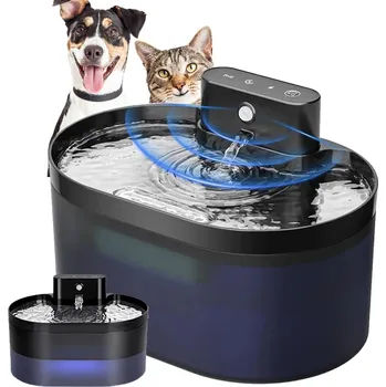 Miska pro psa Pítko Fontána pro kočky Psy Vodní Miska 2,2L Napáječka s Filtrem pro Čištění Vody