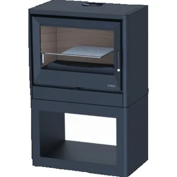 Krbová kamna Boreal E1000L černý podstavec