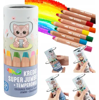 Pastelka Pastelky Kidea 8 ks