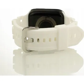 Příslušenství k chytrým hodinkám Řemínek LUNA pro Apple Watch 42/44/45/49mm Bílý