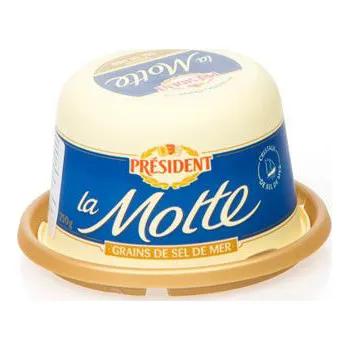 Přepuštěné máslo CZ distribuce PRÉSIDENT La Motte máslo mořská sůl chlaz. 250 g
