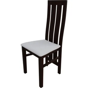 Jídelní židle Jídelní židle MOVILE 42 - ořech / bílá ekokůže