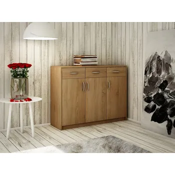 Komoda Kombinovaná komoda IBOJA 4 - dub sonoma