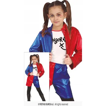 Karnevalový kostým Kostým Harley Quinn Fiestas Guirca vel. 110