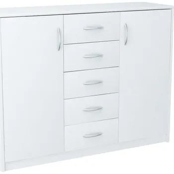 Komoda Kombinovaná komoda IBOJA 1 - bílá