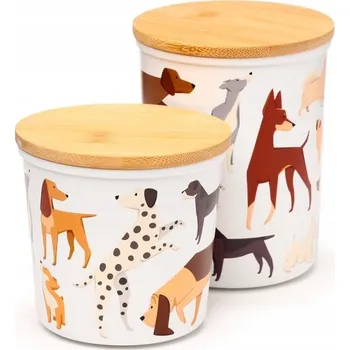 Obraz Plastové dózy do kuchyně pejsci Barks Dog - 2 ks