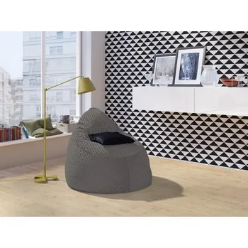 Sedací pytel Sedací vak DEANY - šedý