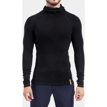 Pánské termoprádlo Termoprádlo s dlouhým rukávem Sensor Merino DF černé vel. XXL