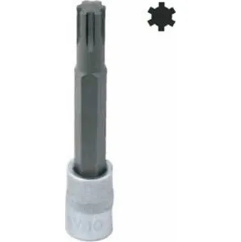 Gola hlavice Zástrčná hlavice RIBE, 1/2", velikost M13, délka 100 mm - JONNESWAY S63H4313