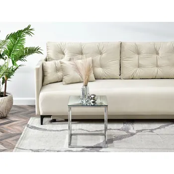 Konferenční stolek Malý konferenční stolek JENAR - chromované zrcadlo / chromovaný