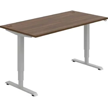 Kancelářský vozík HOBIS výškově stavitelný stůl MOTION RUN MSR 3 1600, stand.ovládání, ořech + doprava zdarma