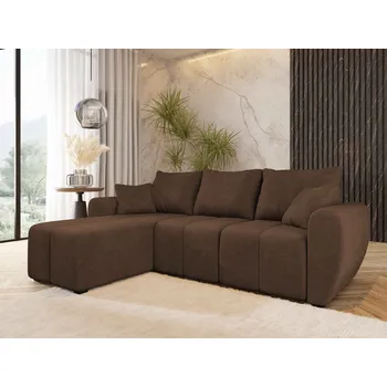 Sedací souprava Praktická sedací souprava LUKAVA - hnědá