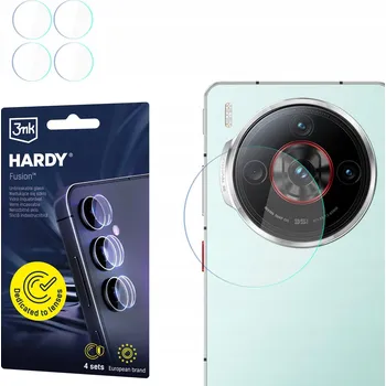 Pouzdro na mobilní telefon 4x Hybridní Sklo na objektiv fotoaparátu Nubia Z60S Pro 3mk Hardy Fusion Lens