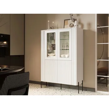 Policová skříň VENETI CALERA MDF bílá