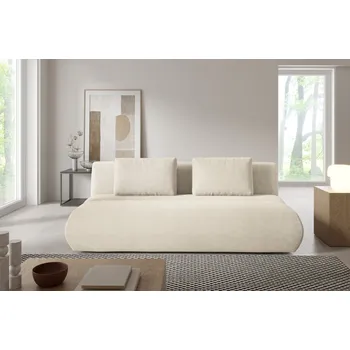 Pohovka Rozkládací dvoumístná pohovka OSHAWA - krémová