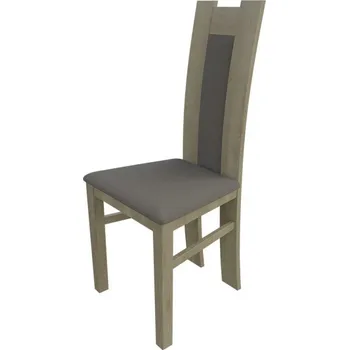 Jídelní židle Jídelní židle MOVILE 18 - dub sonoma / šedá ekokůže