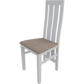 Jídelní židle Jídelní židle MOVILE 42 - bílá / hnědá