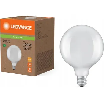 Žárovka LED žárovka Koule E27 G125 7,2W (ekvivalent 100W) 1521lm 2700K Teplá bílá 330° Ledvance