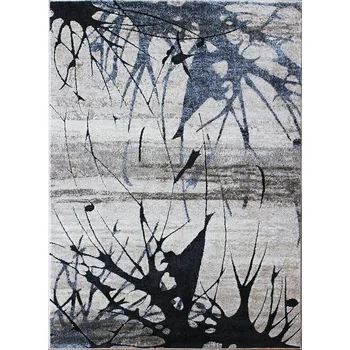 Koberec Moderní kusový koberec 180x260 BRAWLEY 5 - béžový / černý