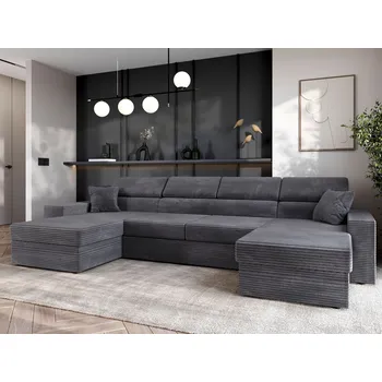 Sedací souprava Sedací souprava do U AMIRA - šedá