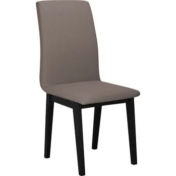 Čalouněná židle do kuchyně ADKINS 1 - černá / hnědá 1
