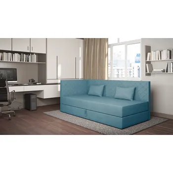 Dětská postel Válenda s úložným prostorem 90x200 ALAMO 4 - světle modrá