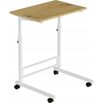 Konferenční stolek Nastavitelný odkládací stolek Amigo 620x600x400 bílý/artisan TM SMART REGALY