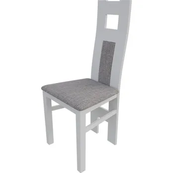 Jídelní židle Jídelní židle MOVILE 20 - bílá / šedá 2