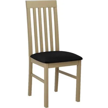 Jídelní židle Čalouněná jídelní židle DANBURY 1 - dub sonoma / černá