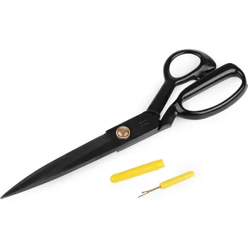 Krejčovské nůžky Krejčovské nůžky délka 29 cm s páráčkem, střední, černá