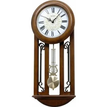 Hodiny Rhythm pendlovky CMJ547NR06 Hnědé