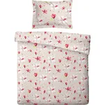 SVITAP sleep well Povlečení mikroflanel Magnolie 140x200, 70x90 cm