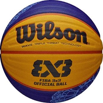Basketbal Basketbalový míč Wilson Fiba 3x3 Replica Basketball Paris 2024 velikosti: 6