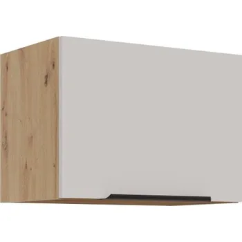 Kuchyňská skříňka Digestořová skříňka NICOLLA - šířka 50 cm, kašmír / dub artisan