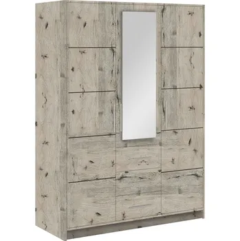 Šatní skříň Kombinovaná šatní skříň 147 AGNESA - dub wellington