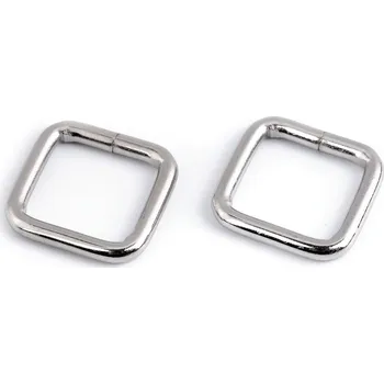 Průvlek / vsuvka šíře 20 mm na koženou galanterii, střední, 1 nikl