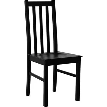 Jídelní židle Dřevěná židle do kuchyně EDON 10 - černá