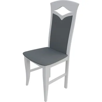 Jídelní židle Jídelní židle MOVILE 30 - bílá / šedá 1