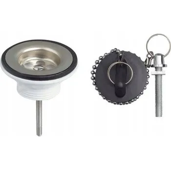 Zátka s sítkem kulatý Tycner 32740005 bílá