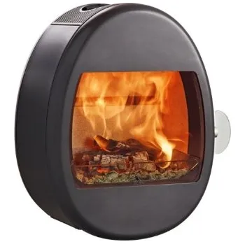 Krbová kamna Scan 66-1 závěsný černý lak