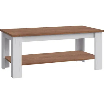 Konferenční stolek Konferenční stolek s úložným prostorem MARIONA - borovice andersen / dub lefkas