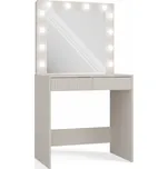 Toaletka ROMERA - kašmír + zrcadlo a LED osvětlení ZDARMA