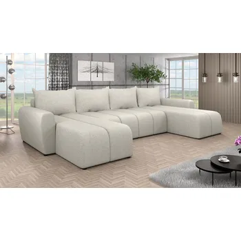 Sedací souprava Elegantní sedací souprava do U AMANDA 3 - béžová