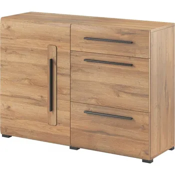 Komoda Praktická komoda se šuplíky IVA, dub Grandson