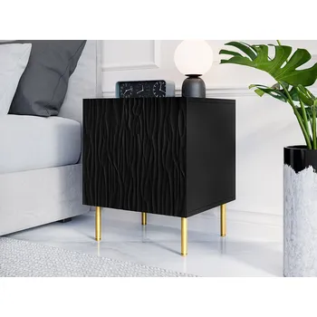 Noční stolek Set 2x noční stolek LIMON - černý