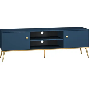 Televizní stolek TV stolek MADO - modrý