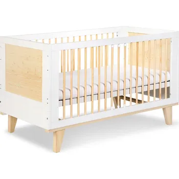 Dětská postel Dětská postýlka 70x140 PEMA - borovice / bilá