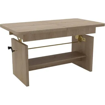 Jídelní stůl Rozkládací konferenční stolek VELYR - dub sonoma